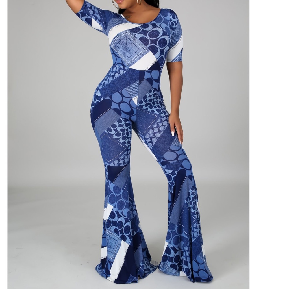 C Flare Jumpsuit